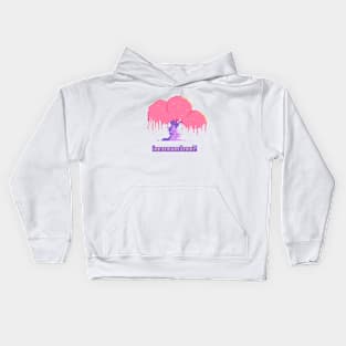 Ice Cream Tree Pixelart Kids Hoodie